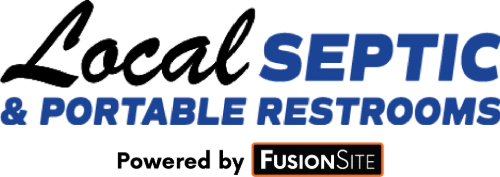 Forza Local septic & portable restrooms logo powered by fusionsite